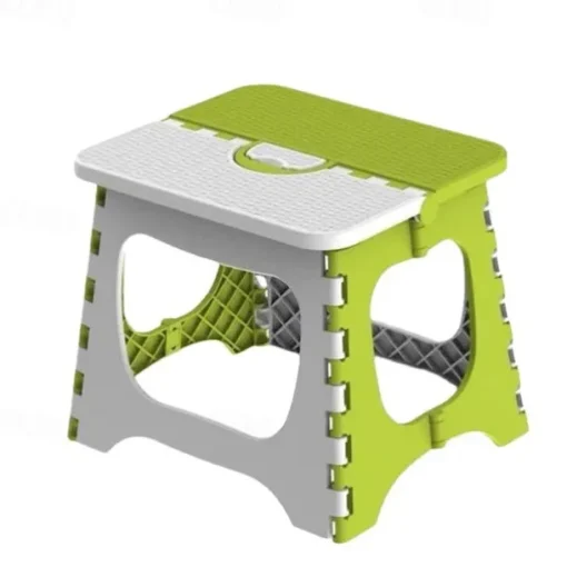Folding Step Stool - 7.8 inch Height Foldable Stool For Kids & Adults, Kitchen Garden Bathroom Collapsible Stepping Stool