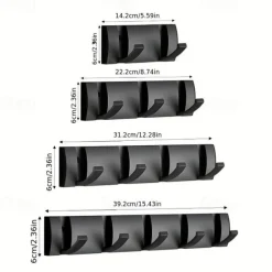 Folding Wall Hanger Hook, Multi-Purpose Hooks Bathroom Coat Towel Holder, Door Back Key Cloth Hook, Wall Mounted Bathroom Organizer Holder, Heavy Duty Coat Wall Hooks