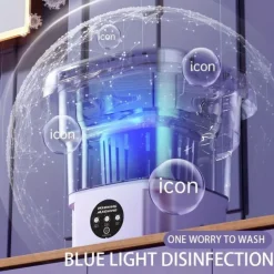 Folding Washing Machine, Mini Portable Washing Machine, Suitable For Camping, RV, Travel, Underwear Bra Socks Washing Machine, Suitable For Home Use, 8L Large Capacity US plug