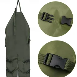 For Planting Farmer Adjustable Pockets Strap Garden Apron Dust-proof Split Leg