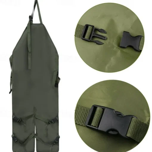 For Planting Farmer Adjustable Pockets Strap Garden Apron Dust-proof Split Leg