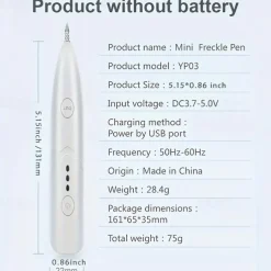 Freckle, Wart, Mole, And Skin Tag Removal Pen - Get Spotless Skin With This Beauty Care Machine