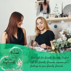 Friends Gift For Women Friendship Bestie Gifts For Woman Best Sunflower Gift Unbiological Sister Gift Christmas Birthday Gift Thank You Gift For Women Acrylic Friendship