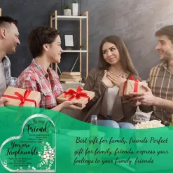 Friends Gift For Women Friendship Bestie Gifts For Woman Best Sunflower Gift Unbiological Sister Gift Christmas Birthday Gift Thank You Gift For Women Acrylic Friendship