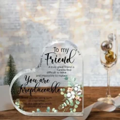 Friends Gift For Women Friendship Bestie Gifts For Woman Best Sunflower Gift Unbiological Sister Gift Christmas Birthday Gift Thank You Gift For Women Acrylic Friendship