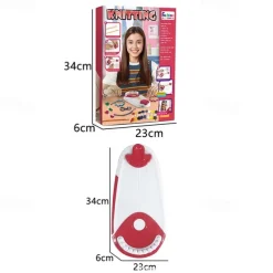 Friendship Bracelet Making Kit Toys, Girls Gifts Ideas, Birthday Present For Teen Girl, Arts And Crafts String Maker Tool, Bracelet DIY, Kids Travel Activity Set Halloween and Christmas Gift