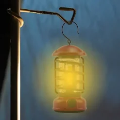Frogued Camping Light Portable Retro Lamp Light Rotary Switch USB Recharge Camping Tent Travel Light Vintage Outdoor Lighting