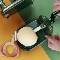 Fruit Automatic Rotating Peeler, Stainless Steel Blades Apple Cutter With Apple Slicer, Kitchen Gadget