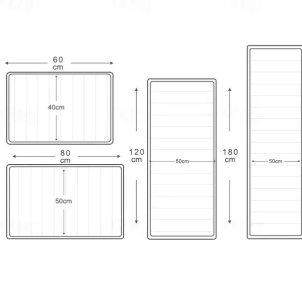 Fruits Kitchen Mat Non-Slip Oil Proof Floor Mat Rug Indoor Outdoor Mat Bedroom Decor Bathroom Mat Entrance Rug Door Mat