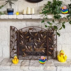 Funny Middle Finger Duck Home Statue, Resin Mini Duck Garden Decoration, Rustic Country Kitchen Decor, Farm Animal Table Ornament as Housewarming Handmade Artware Gift