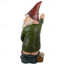 Funny Resin Gnome for Yard / Garden Indoor Outdoor Decor for Garden Statue Naughty Peeing Gnomes Gardening Gifts