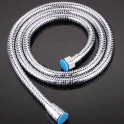 G1/2 Stainless Steel Flexible Shower Hose, Long Bathroom Shower Water Hose Extension Plumbing Pipe Pulling Tube Bathroom Accessories