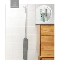 Gap dust removal dust cleaning artifact long handle extended brush duster bed bottom furniture clean electrostatic dust household