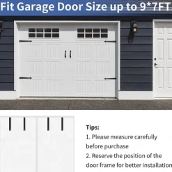 Garage Screen Door Magnetic Garage Door Screen Magnetic Closure Fiberglass Garage Screen Doors for Car Garage Pull Down for Patio, Porch, Window to Keep Bugs Out