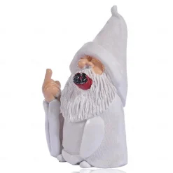 Garden Gnome Polyresin Figures Decoration Cheeky Garden Gnomes Gnomes, Smoking Gnome Sculpture Funny Garden Gnomes Weatherproof