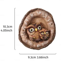 Garden Gnome Statue Elf Out The Door Tree Hugger Garden Peeker Yard Art Tree Sculpture Tree Gnome Decoration Outdoor for Patio Yard Lawn Porch Ornament