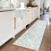 Geometric Abstract Runner Rug Kitchen Mat Non-Slip Oil Proof Rug Indoor Outdoor Mat Bedside Bedroom Decor Bathroom Mat Entrance Rug Door Mat