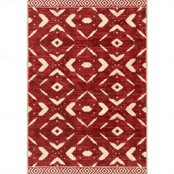 Geometric Abstract Runner Rug Kitchen Mat Non-Slip Oil Proof Rug Indoor Outdoor Mat Bedside Bedroom Decor Bathroom Mat Entrance Rug Door Mat