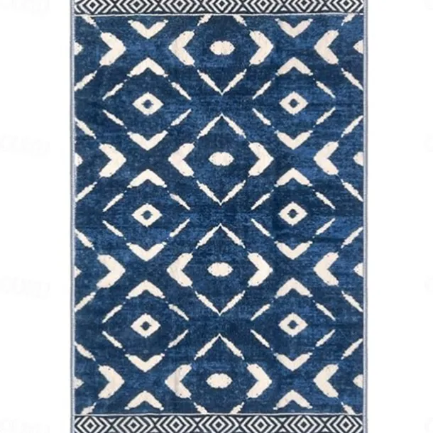 Geometric Abstract Runner Rug Kitchen Mat Non-Slip Oil Proof Rug Indoor Outdoor Mat Bedside Bedroom Decor Bathroom Mat Entrance Rug Door Mat