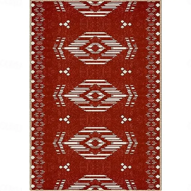 Geometric Abstract Runner Rug Kitchen Mat Non-Slip Oil Proof Rug Indoor Outdoor Mat Bedside Bedroom Decor Bathroom Mat Entrance Rug Door Mat