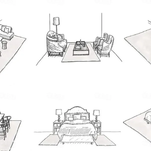 Geometric Abstract Runner Rug Kitchen Mat Non-Slip Oil Proof Rug Indoor Outdoor Mat Bedside Bedroom Decor Bathroom Mat Entrance Rug Door Mat