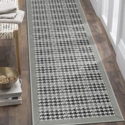 Geometric Abstract Runner Rug Kitchen Mat Non-Slip Oil Proof Rug Indoor Outdoor Mat Bedside Bedroom Decor Bathroom Mat Entrance Rug Door Mat