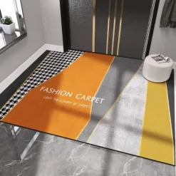 Geometric Doormat Floor Mats Washable Rugs Kitchen Mat Non-Slip Oil Proof Rug Indoor Outdoor Mat Bedroom Decor Bathroom Mat Entrance Rug
