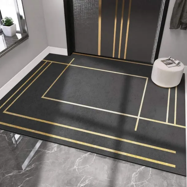 Geometric Doormat Floor Mats Washable Rugs Kitchen Mat Non-Slip Oil Proof Rug Indoor Outdoor Mat Bedroom Decor Bathroom Mat Entrance Rug