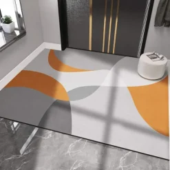 Geometric Doormat Floor Mats Washable Rugs Kitchen Mat Non-Slip Oil Proof Rug Indoor Outdoor Mat Bedroom Decor Bathroom Mat Entrance Rug