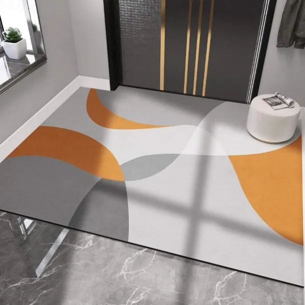 Geometric Doormat Floor Mats Washable Rugs Kitchen Mat Non-Slip Oil Proof Rug Indoor Outdoor Mat Bedroom Decor Bathroom Mat Entrance Rug