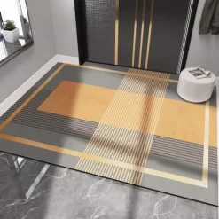 Geometric Doormat Floor Mats Washable Rugs Kitchen Mat Non-Slip Oil Proof Rug Indoor Outdoor Mat Bedroom Decor Bathroom Mat Entrance Rug