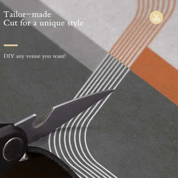 Geometric Doormat Floor Mats Washable Rugs Kitchen Mat Non-Slip Oil Proof Rug Indoor Outdoor Mat Bedroom Decor Bathroom Mat Entrance Rug