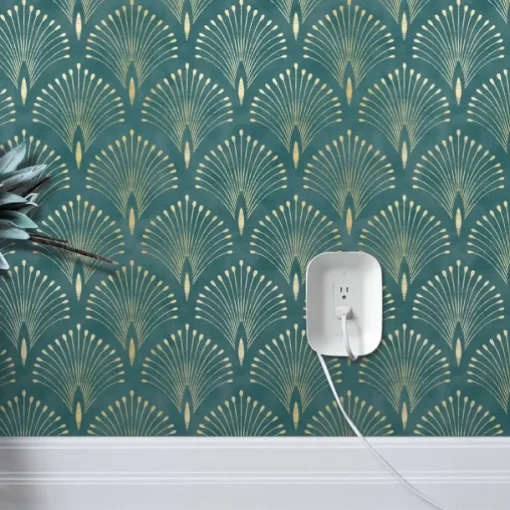 Geometric Wallpaper Home Decoration Comtemporary Vintage Wall Covering, PVC / Vinyl Material Self adhesive Wallpaper, Room Wallcovering