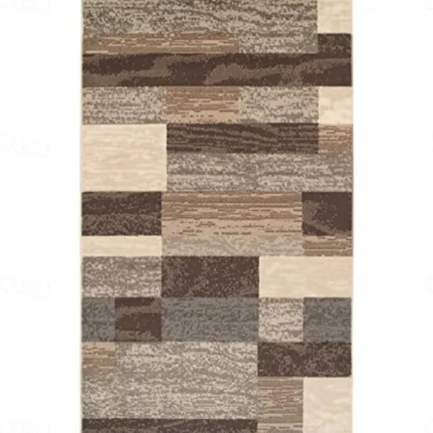 Geometric Woodland Runner Rug Kitchen Mat Non-Slip Oil Proof Rug Indoor Outdoor Mat Bedside Bedroom Decor Bathroom Mat Entrance Rug Door Mat