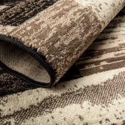 Geometric Woodland Runner Rug Kitchen Mat Non-Slip Oil Proof Rug Indoor Outdoor Mat Bedside Bedroom Decor Bathroom Mat Entrance Rug Door Mat