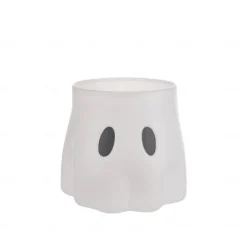 Ghost Bucket Decor Planter Halloween Cutest Ghost Decoration,Ghost Planter Ghost Vase, Ghost Candy Bowl Decor, Display Stand Decor for Indoor Outdoor Home Decor