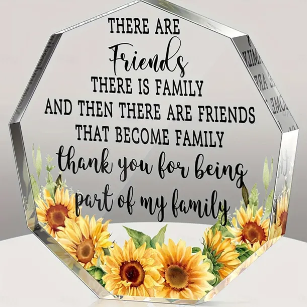 Gifts for Women (4*4Inch), Birthday Gifts Inspiration Religious Gifts Spiritual Gifts Catholic Gifts For Women Her Mom Friends Female Coworker Sister (Acrylic)
