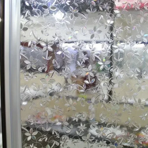 Glass Window Film Frosted Static Cling Translucent Glass Film Window Privacy Film Sticker Home Bathroom Decortion / Window Film / Window Sticker / Door Sticker Wall Stickers For Bedroom Living Room