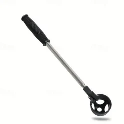 Golf Ball Retriever,Stainless Ball Retriever Tool Golf with Replaceable Release-Ready Ball Pick-Up Head,Golf Accessories Gift for Men Women