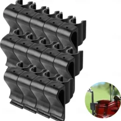 Golf Club Organiser Clips, 14 Piece Golf Club Clip Putter Clip for Golf Bag, Portable Golf Club Clip, Easy to Use Golf Bag Clip Organiser Ball Putter Accessories