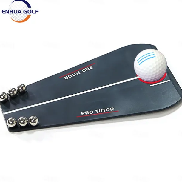 Golf Putting Tutor Golf Putting Trainer Golf Putting Aid Golf Putter Corrector with Free Zippered Bag for Beginners, Pros, Kids, Adults