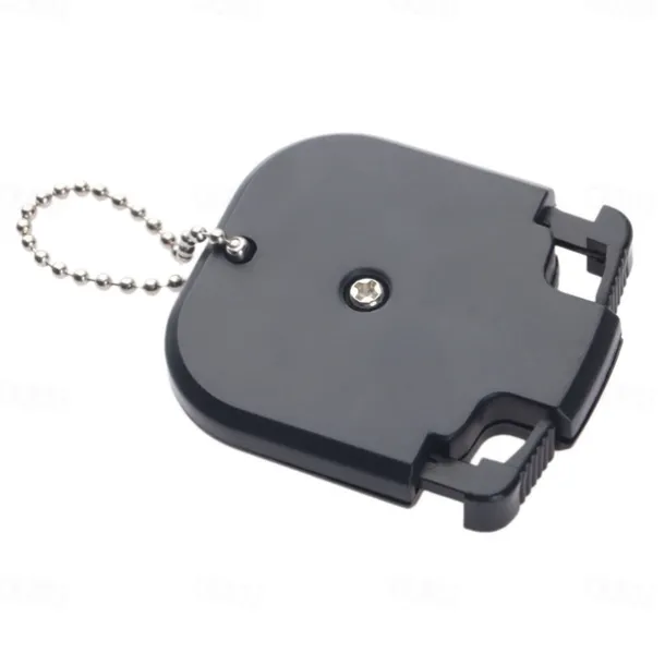 Golf Stroke Counter - Keychain Clicker Scorekeeper Game Shot Tracker - Keep Score of Golf and Mini Golf Games - Black