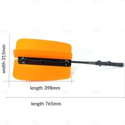 Golf Swing Fan Training Aid - Wind Resistance Practice Tool for Golf Instruction, Arm Strength Trainer for Personal Improvement