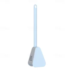 Golf Toilet Brush, Toilet Cleaning Brush, Flexible Bendable Silicone Long Handled Toilet Brush, 360 Deep Toilet Bowl Cleaning Brush,Quick Drying Toilet Brush for Bathroom