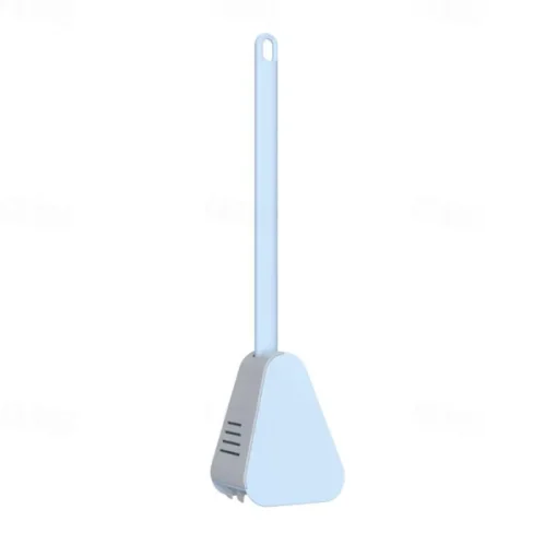 Golf Toilet Brush, Toilet Cleaning Brush, Flexible Bendable Silicone Long Handled Toilet Brush, 360 Deep Toilet Bowl Cleaning Brush,Quick Drying Toilet Brush for Bathroom
