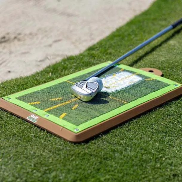Golf Training Mat For Swing Detection Batting,Golf Swing Practice Mat Hit Ball Track Direction Track Mat Hit Mat Golf Training Mat
