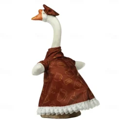Goose Outfit Fits 23 inch Statue Cute Decorative for Festival Party Backyard