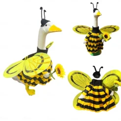 Goose Outfit Set Costume for Geese Birthday Party Garden Decor Goose Clothes Yard Statue Costume
