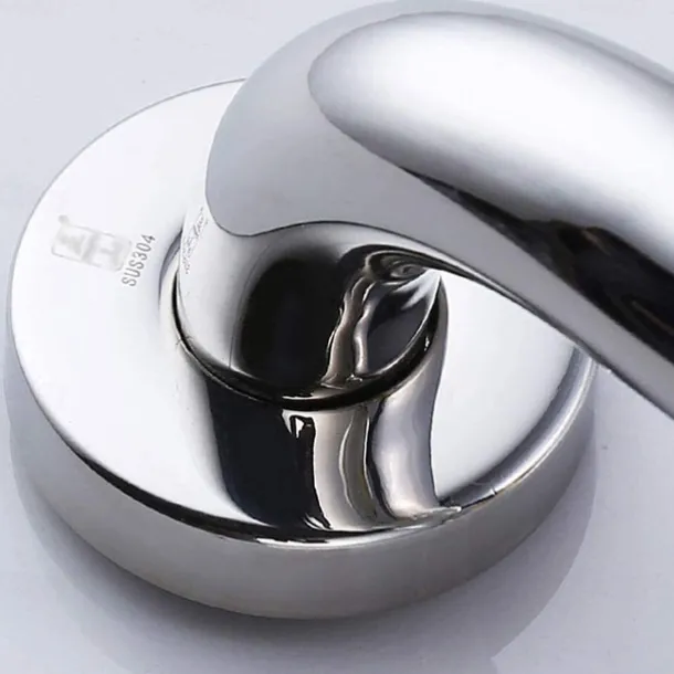 Grab Bars For Shower,304 Stainless Steel Handrail Bathroom Bathtub Elderly Disabled Toilet Toilet Safety Non-Slip Toilet Railing