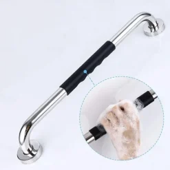 Grab Bars For Shower,304 Stainless Steel Handrail Bathroom Bathtub Elderly Disabled Toilet Toilet Safety Non-Slip Toilet Railing